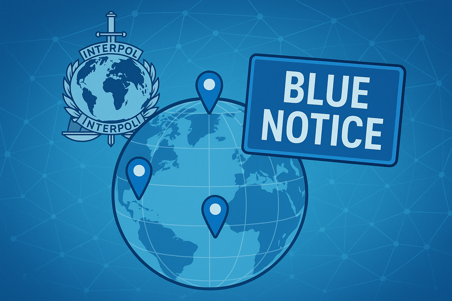 notifica blu dell'Interpol
