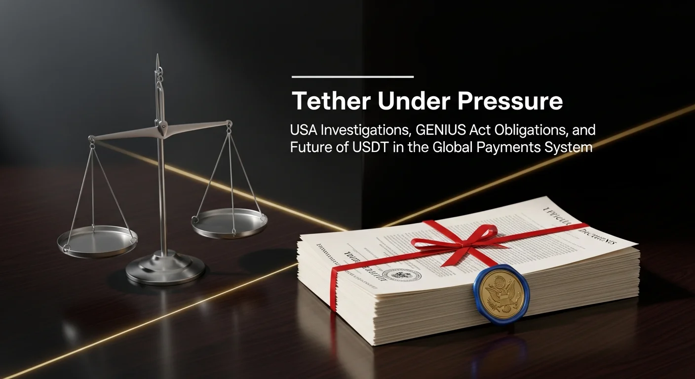Tether sotto pressione: indagini USA e GENIUS Act (2026)